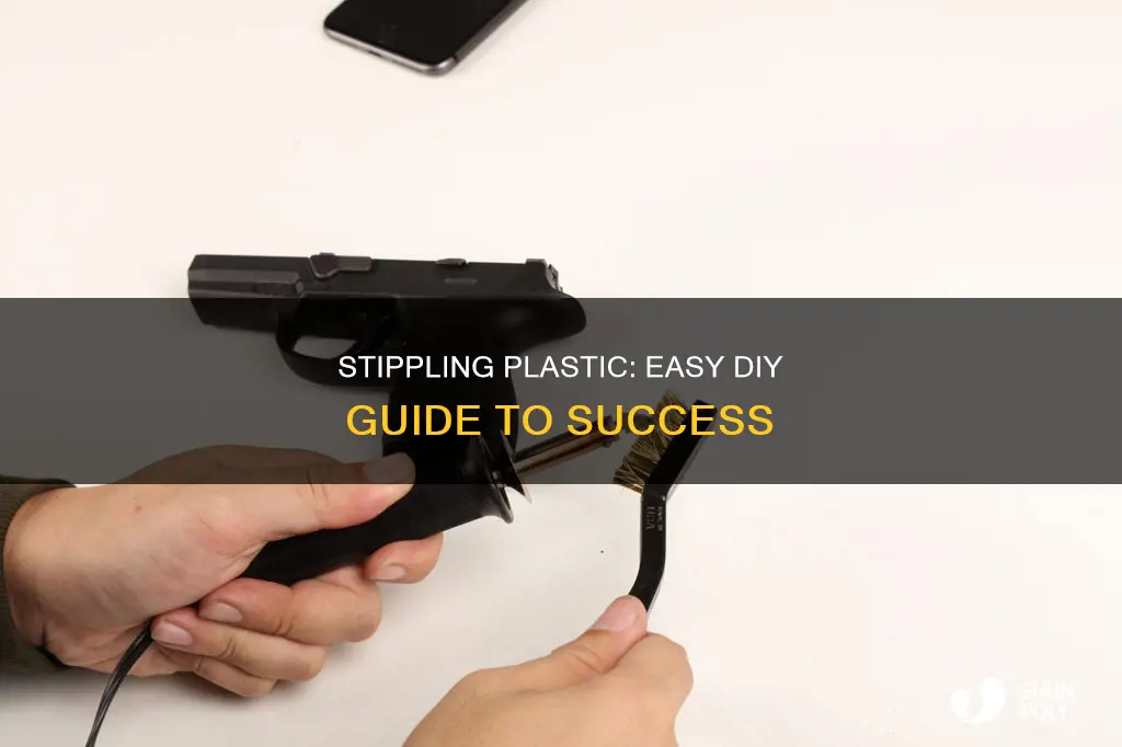 how to add stipple to plastic