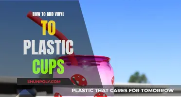 Customizing Plastic Cups: Adding Vinyl to Make Them Unique