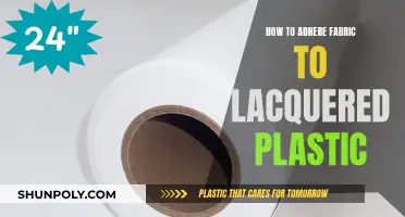 Adhering Fabric to Lacquered Plastic: A Simple Guide