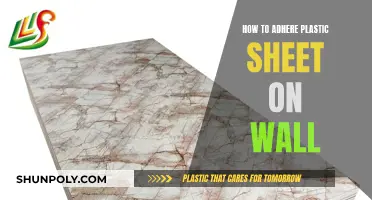 Mounting Plastic Sheets: A Guide to Wall Adhesion
