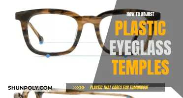 Adjusting Plastic Eyeglass Temples: A Simple Guide