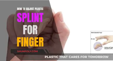 Adjusting a Plastic Finger Splint: A Step-by-Step Guide