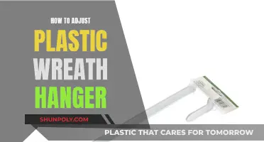Adjusting a Plastic Wreath Hanger: A Quick Guide