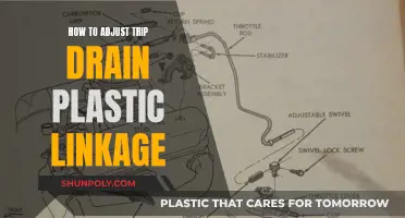 Adjusting Trip Drain Linkage: Easy Steps to Success