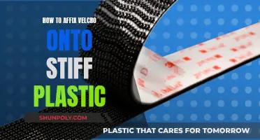 Attaching Velcro to Stiff Plastic: A Step-by-Step Guide