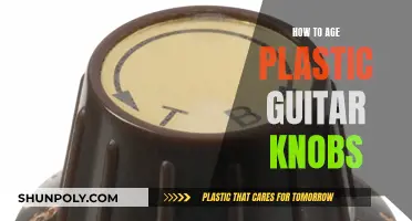 Aging Plastic Guitar Knobs: DIY Vintage Style