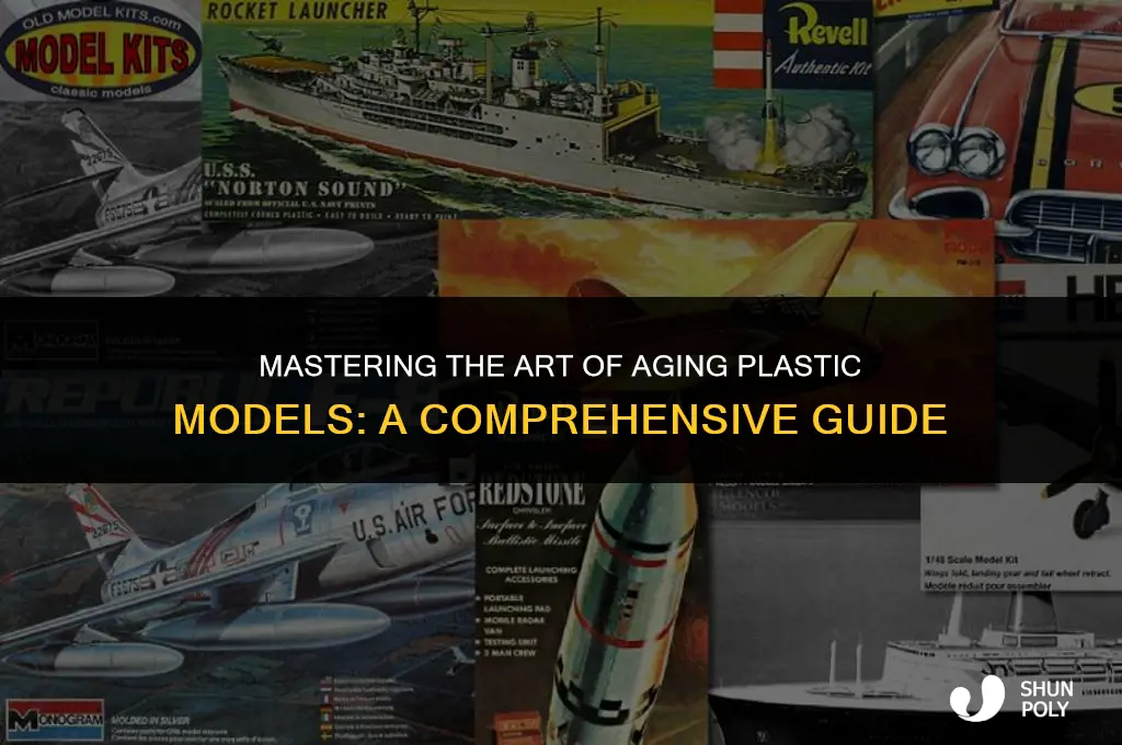 how to age plastic models