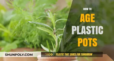 Reviving Plastic Pots: A Guide to Aging Them Naturally