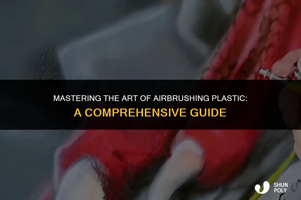 how to airbrush plastic