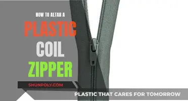 Altering Plastic Coil Zippers: A DIY Guide