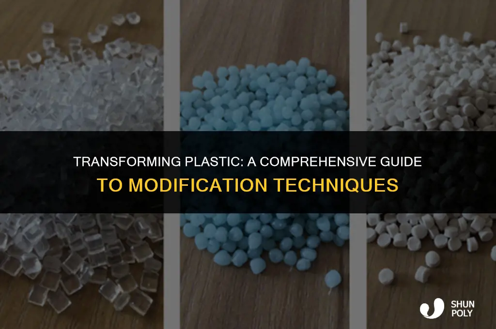 how to alter plastic