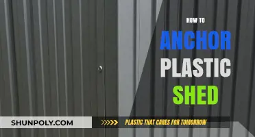 Securing Your Plastic Shed: A Comprehensive Anchoring Guide