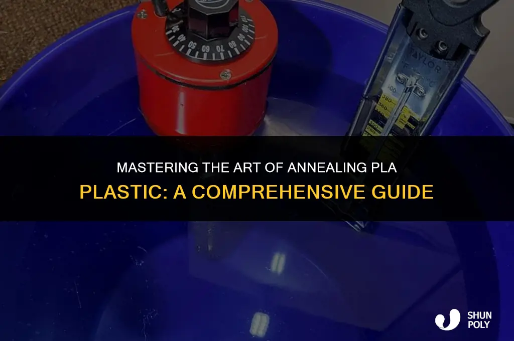 how to anneal pla plastic