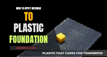 Applying Beeswax to Plastic Foundation: A Step-by-Step Guide