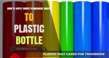 Easy Guide: Applying Cricut Permanent Vinyl to Plastic Bottles