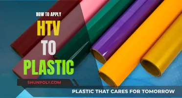 Applying HTV to Plastic: A Beginner's Guide
