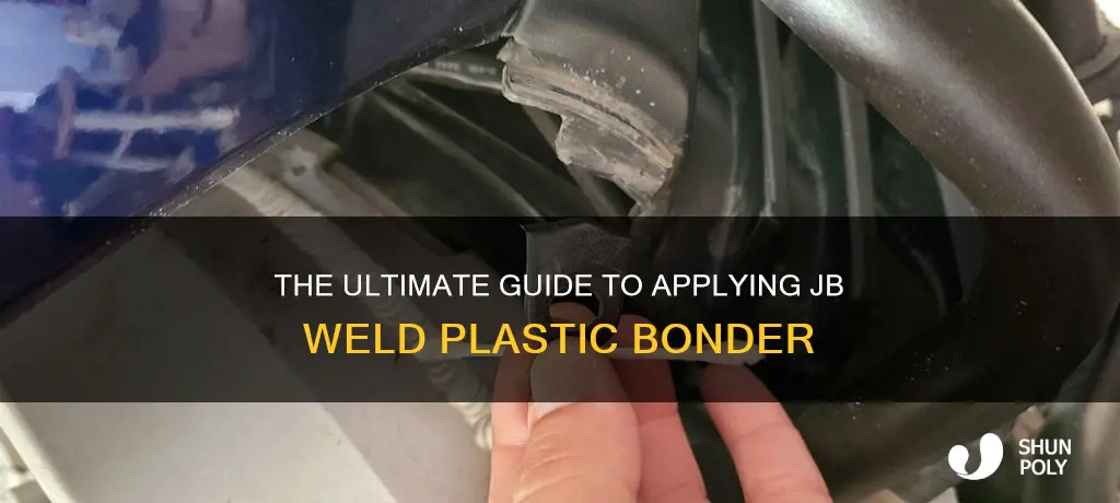 how to apply jb weld plastic bonder
