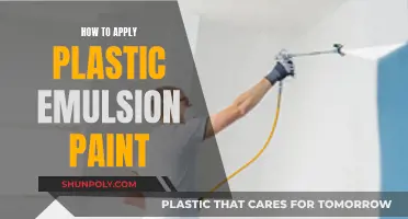 Applying Plastic Emulsion Paint: A Step-by-Step Guide