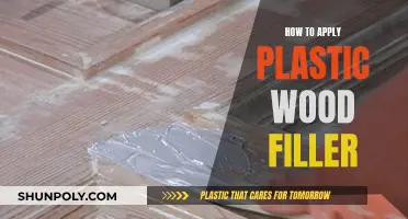 Applying Plastic Wood Filler: A Simple Guide