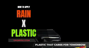 Applying Rain X on Plastic: Easy Steps for Beginners