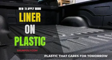 Spraying Rhino Liner on Plastic: A Comprehensive Guide