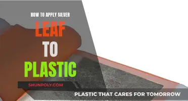 Applying Silver Leaf to Plastic: A Simple Guide