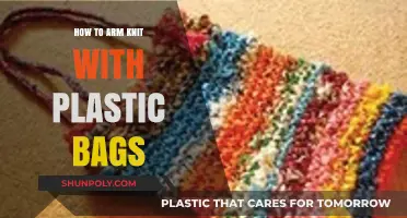 Eco-Friendly Arm Knitting: Crafting with Plastic Bags Made Easy