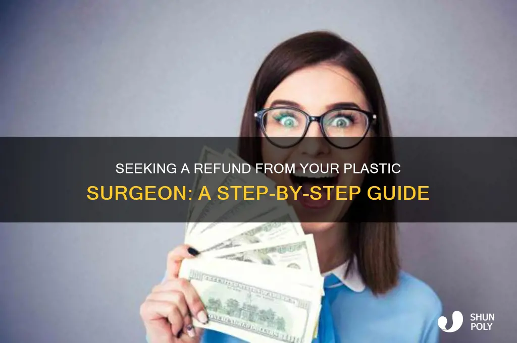 how to ask a plastic surgeon for a refund