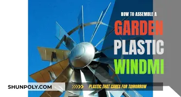 Assembling a Garden Plastic Windmill: A Step-by-Step Guide
