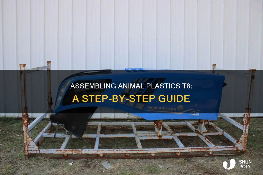 how to assemble an animal plastics t8