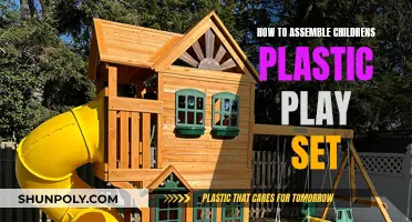 Assembling a Kid's Plastic Playset: A Step-by-Step Guide