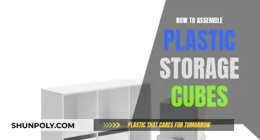 Assembling Plastic Storage Cubes: A Step-by-Step Guide