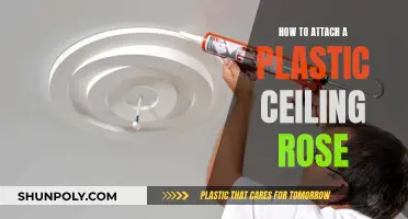 Attaching a Plastic Ceiling Rose: A Step-by-Step Guide