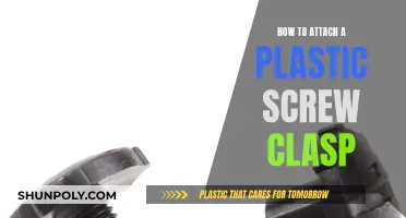 Attaching Plastic Screw Clasps: A Step-by-Step Guide