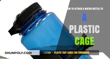 Easy DIY Guide: Attaching a Water Bottle to Your Plastic Cage
