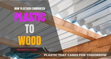 Attaching Corrugated Plastic to Wood: Best Methods