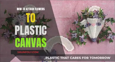 Attaching Flowers to Plastic Canvas: A Creative Guide