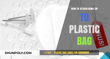Easy DIY Icing Tip Attachment: Using Plastic Bags for Decorating