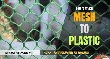 Attaching Mesh to Plastic: The Ultimate Guide