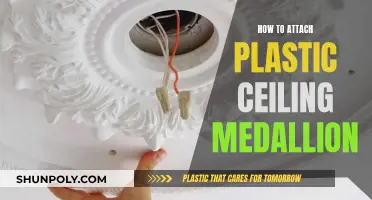 Attaching Plastic Ceiling Medallions: Easy Steps to Success