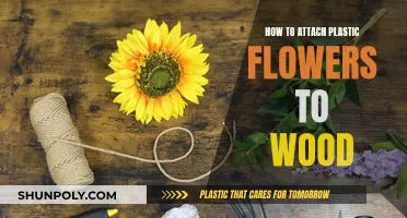 Attaching Plastic Flowers to Wood: The Ultimate Guide