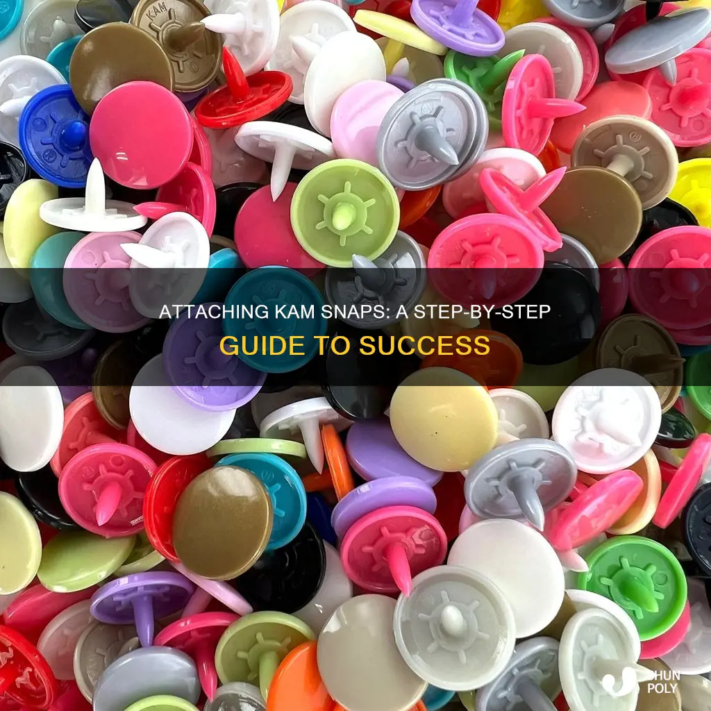how to attach plastic kam snaps