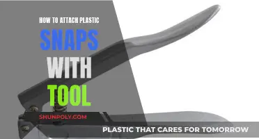 Attaching Plastic Snaps: Tool Guide for Beginners