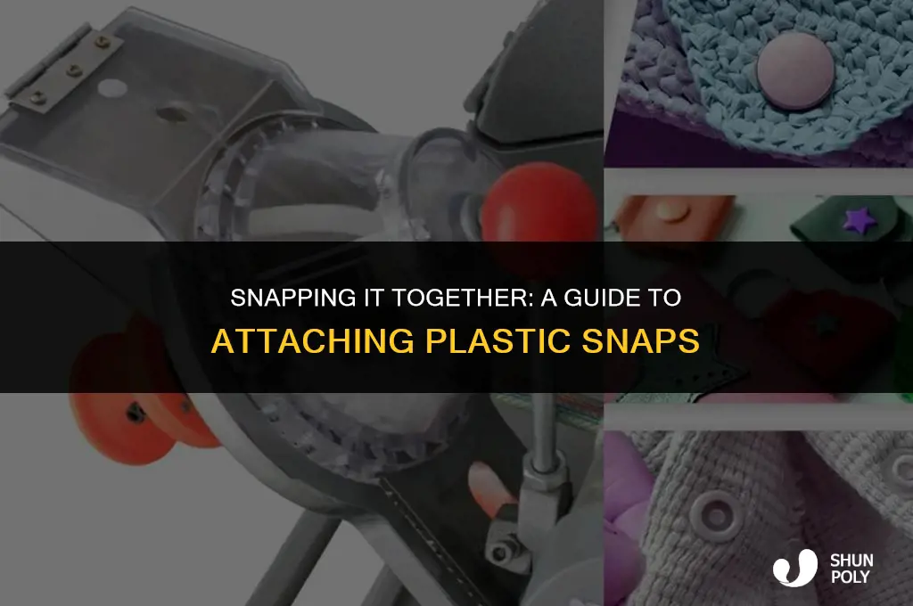 how to attach plastic snaps