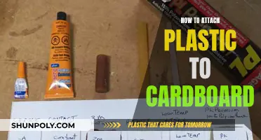 Attaching Plastic to Cardboard: The Ultimate Guide