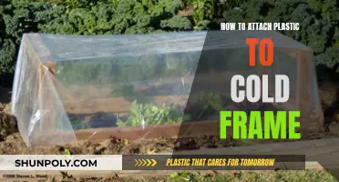 Attaching Plastic to Cold Frames: A Step-by-Step Guide