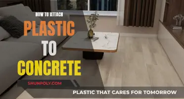 Attaching Plastics to Concrete: The Ultimate Guide