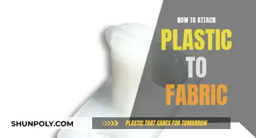 Attaching Plastic to Fabric: Easy and Creative Ways