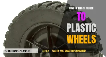 Attaching Rubber to Plastic Wheels: A Guide