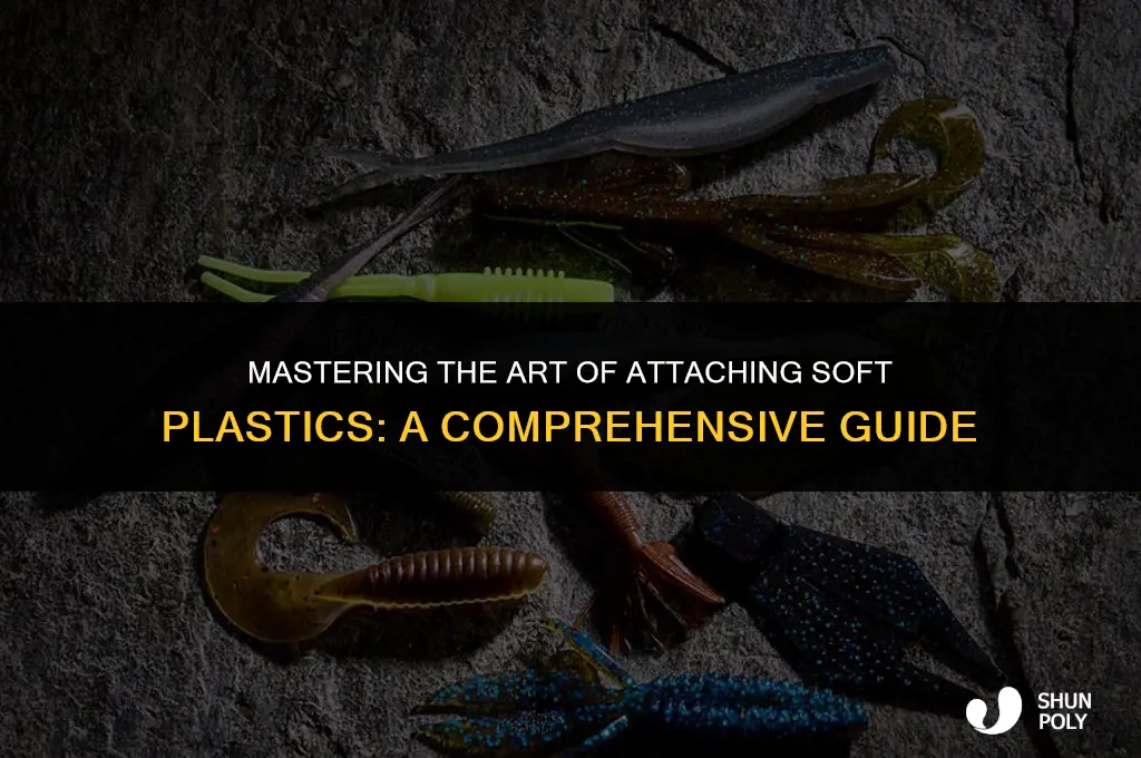how to attach soft plastics
